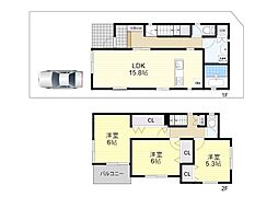 豊中市上野東２丁目の一戸建て