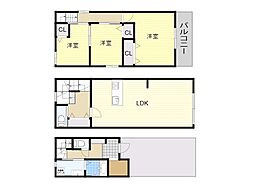 東三国5丁目貸家