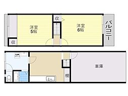 鳥飼西4丁目連棟貸家
