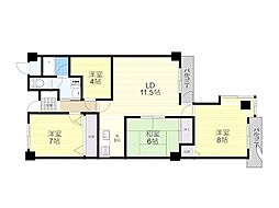 シュロス五月山3