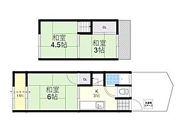 川西市加茂1丁目テラスハウス