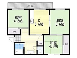 箕面粟生第二住宅3号棟