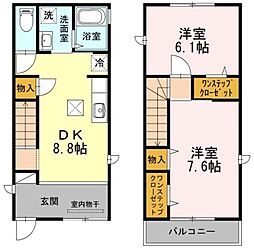 加茂戸建借家D棟