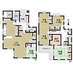 箕面市百楽荘1丁目貸家