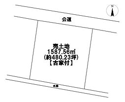岐阜市川部2丁目　建築条件なし土地