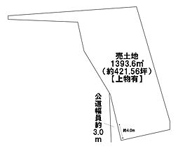 岐阜市御望　建築条件なし土地
