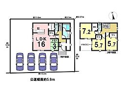 CRADLE GARDEN岐阜旦島中町第3　1号棟　新築