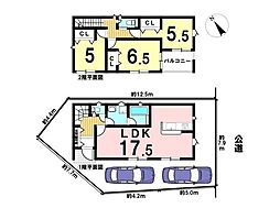 クレイドルガーデン岐阜市吾妻町第1　1号棟　新築一戸建て