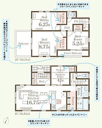福島市飯坂町湯野2期 3号棟 Livele GardenS