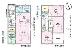 郡山市安積町荒井第6　1号棟　Cradle garden