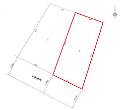 郡山市安積町笹川字四角坦　2号地　売地