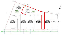 郡山市菜根　売地　6号地