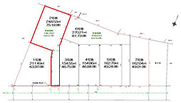 郡山市菜根　売地　2号地