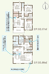 郡山市安積荒井第13　1号棟　Livele GardenS