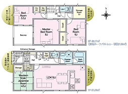 喜多方市常盤台第3　1号棟　Cradle garden