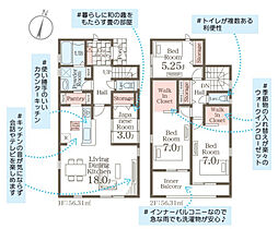 福島市渡利舟場　2号棟　Livele GardenS