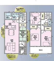 福島市松川町第8　4号棟　Cradle garden