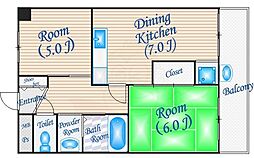サンパレス21永楽荘 501