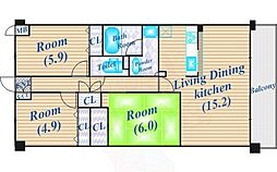 サンスーシ南千里 106