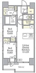 品川区旗の台２丁目