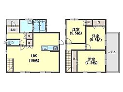 魚住町清水　中古戸建