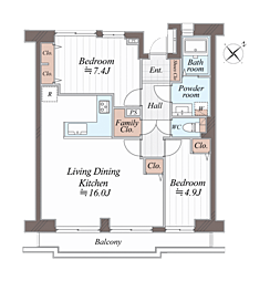 美浜東エステート　５号棟 １００５