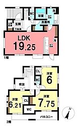新築戸建　豊明市二村台7丁目3期　全2棟　1号棟