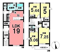 新築戸建　豊明市阿野町第8　全6棟　3号棟
