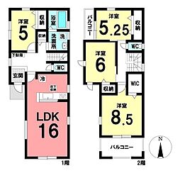 新築戸建　豊明市阿野町第8　全6棟　6号棟