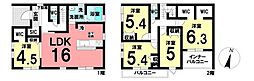 新築戸建　みよし市莇生町小金下　全2棟　1号棟