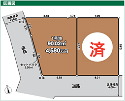 西東京市南町　条件なし売地 1