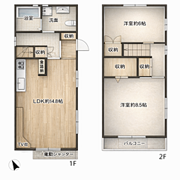 パナホーム軽量鉄鋼の注文住宅　東藤江二丁目中古戸建