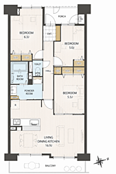 明石海峡を望む　オーズガーデンイースト 602