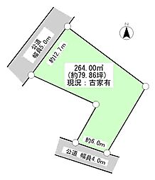 我孫子市白山2丁目土地