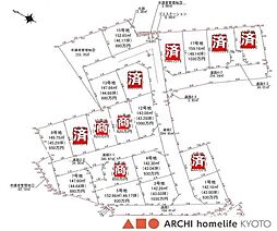 奥山分譲地 全19区画