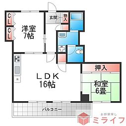 ガーデンハイツ加美B棟