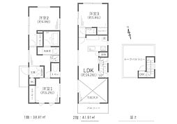 鎌倉市七里ガ浜2丁目の一戸建て