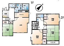 中古戸建 4LDK 萱田町
