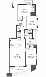 プレティナレジデンス橦木町 1402