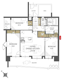 サンハウス徳川 2A