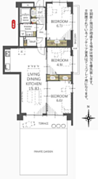 ジャルダン白金公園１番館 105