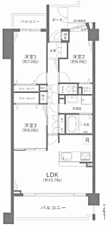 香久山パークスクエアＮ棟 805