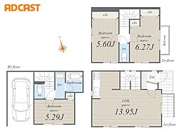 角の家「豊町Selection」