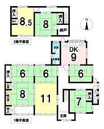 岐阜市太郎丸北郷 中古戸建