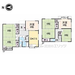 北葛城郡上牧町米山台３丁目の一戸建て