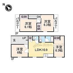 大和郡山市矢田町の一戸建て