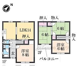 北葛城郡上牧町米山台3丁目の一戸建て