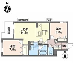 シャーメゾン　香芝　ワイケイ 105