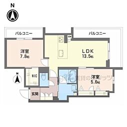 シャーメゾン　香芝　ワイケイ 201