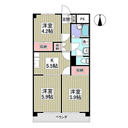 ハイツ荒川 503号室